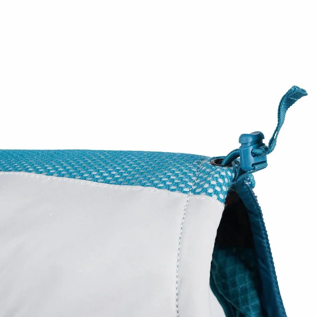 Non-Stop Dogwear Chaleco refrescante para perro, gris claro/verde azulado (M)