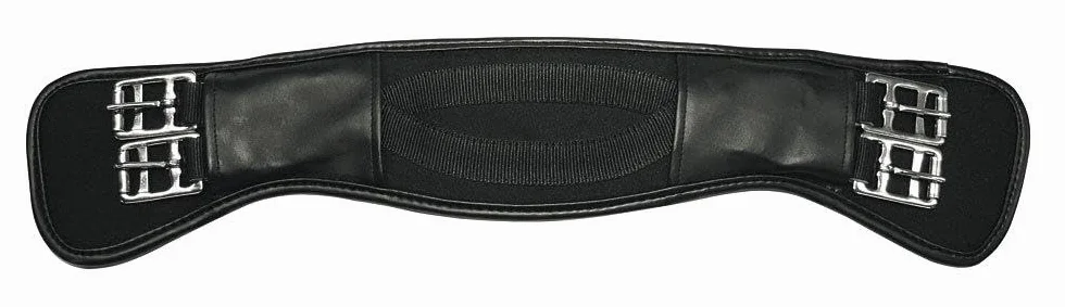 Covalliero Cincha Corta de Caucho sintético, Forma anatómica, 45 cm