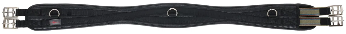 Kerbl 321058 Curved Saddlegirth - Black, 140 cm