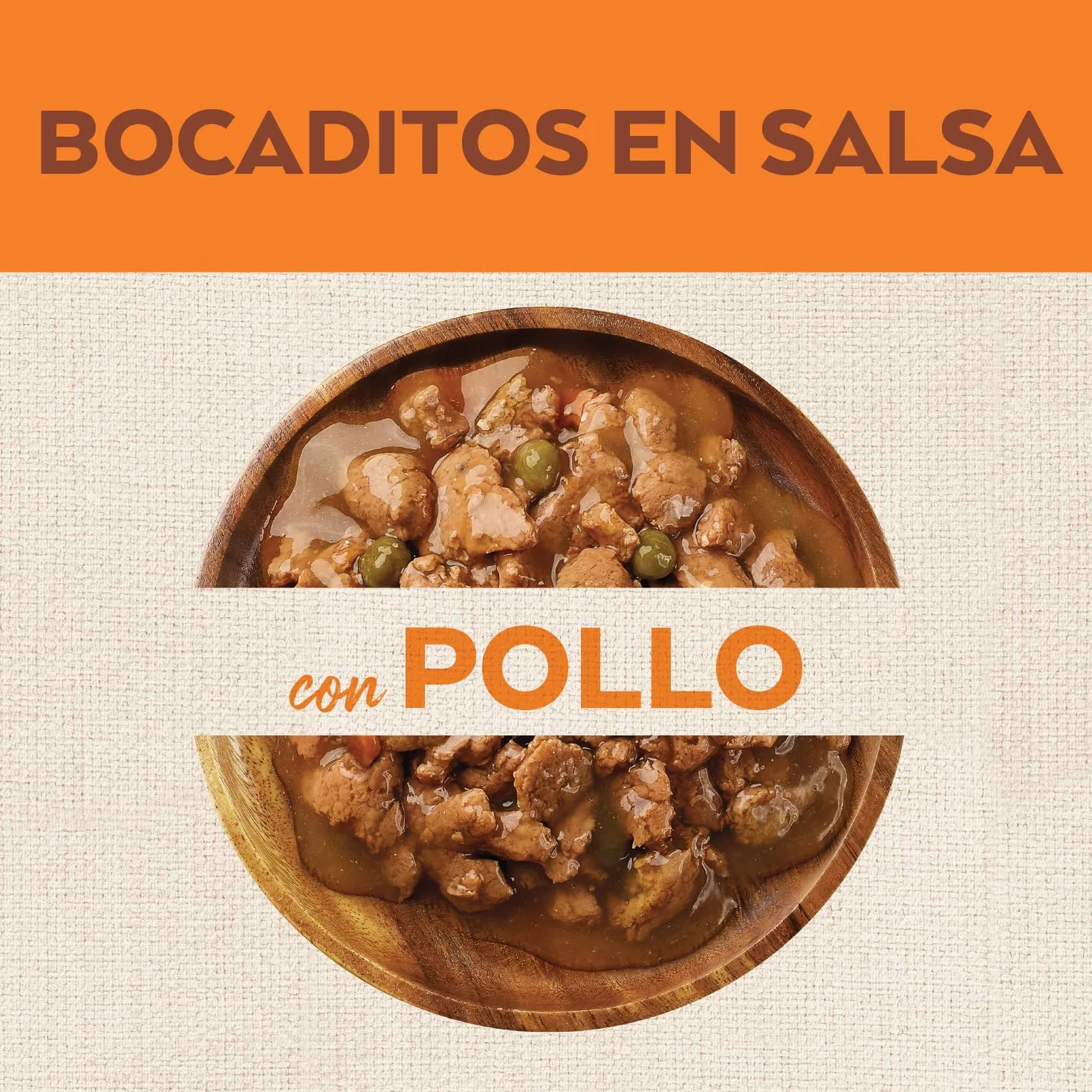 Nature's Variety Bocaditos en salsa, Comida húmeda para gatos con Pollo: 22 bolsitas de 85g