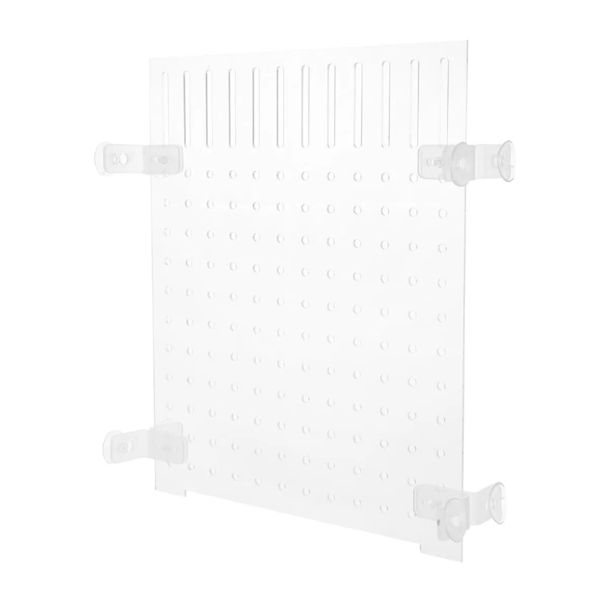 Popetpop Separador De Pecera AcríLico Transparente 9.64X8.26In Divisor para Acuario Accesorios para Peceras Durable Y FáCil De Instalar