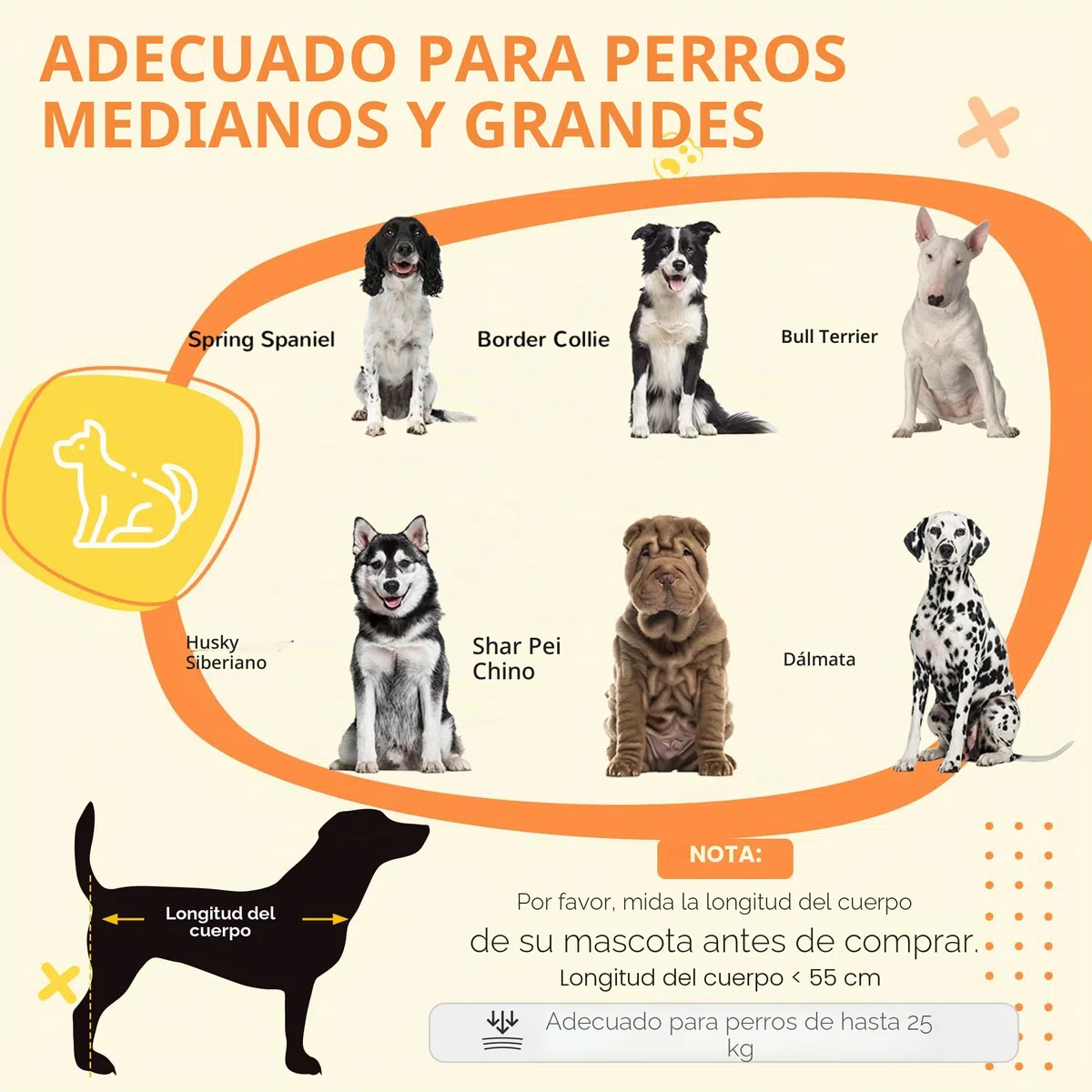 PawHut Jaula para Perros, Muebles con 2 Puertas, Cojines, 2 Cierres, Caja de Metal para Perros para el hogar, Interior, caseta para Perros Grandes de hasta 25 kg, Mesa Auxiliar para Perros, 90 x 58 x