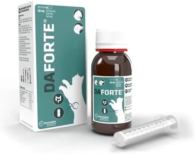 Opko Health Daforte Plus 50Ml Perro Gato Pharmadiet 1 Unidad 50 ml - Apoyo Digestivo, Complemento Alimenticio para el Tracto Digestivo para Gato y Perro