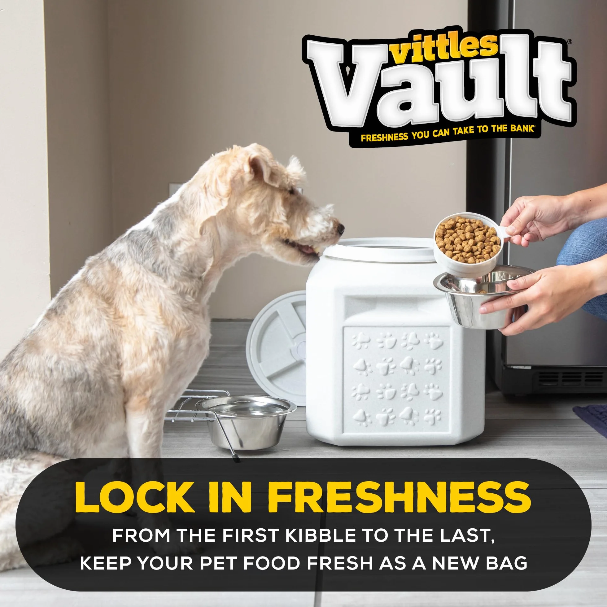 Gamma2 Vittles Vault Plus para Almacenamiento de Comida para Mascotas