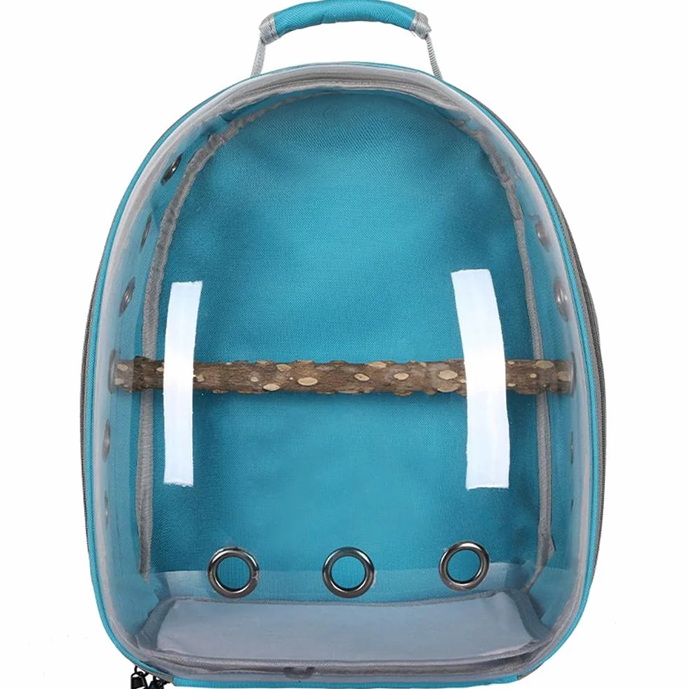 Bolsa De Viaje Para Pájaros, Mochila Transportadora De Pájaros, Cápsula Espacial, Ventana De Burbujas Transparente, Mochila De Viaje Para Animales Pequeños, Mochila Transparente Transpirable