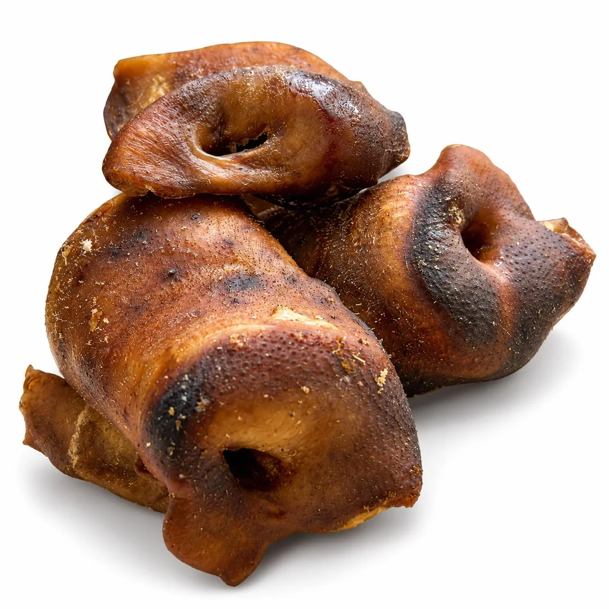 Hocicos de cerdo secos para perros, masticables naturales y aperitivos masticables de cerdo, rico en proteínas, fácil de digerir, sin cereales ni aditivos artificiales, secado al aire, Lucze (1 kg)