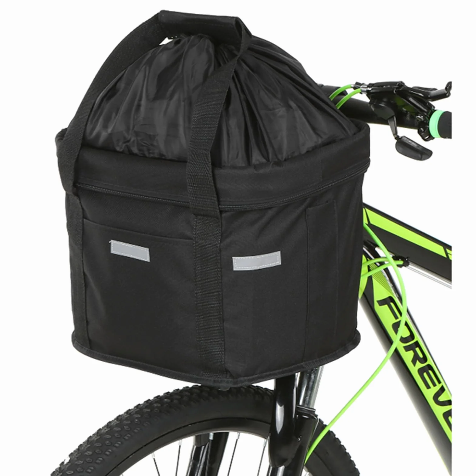 Canasta de Bicicleta, Cesta de Bicicleta para Perro, Bolsas de Compras, Canasta de Manillar de Bicicleta Multiusos Extraíble para Llevar Mascotas, Acampar al Aire Libre