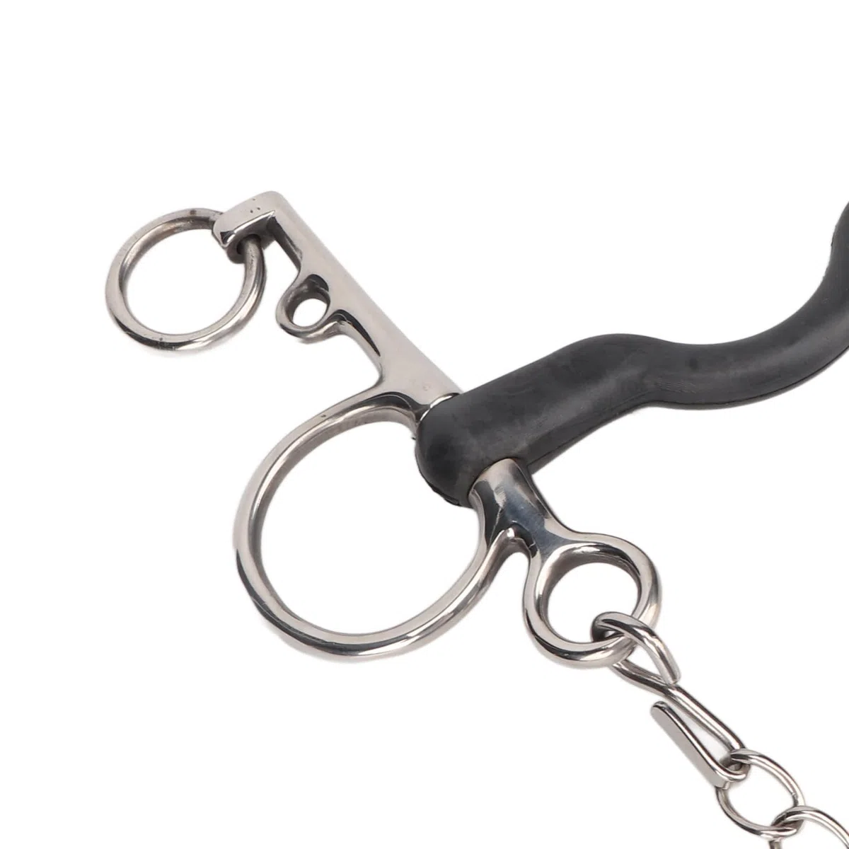 Filete De Boca De Caballo, Rodillo De Boca Para Masticar Caballo De Acero Inoxidable, Filete De Boca De Caballo Para Accesorios De Caballo(135mm)