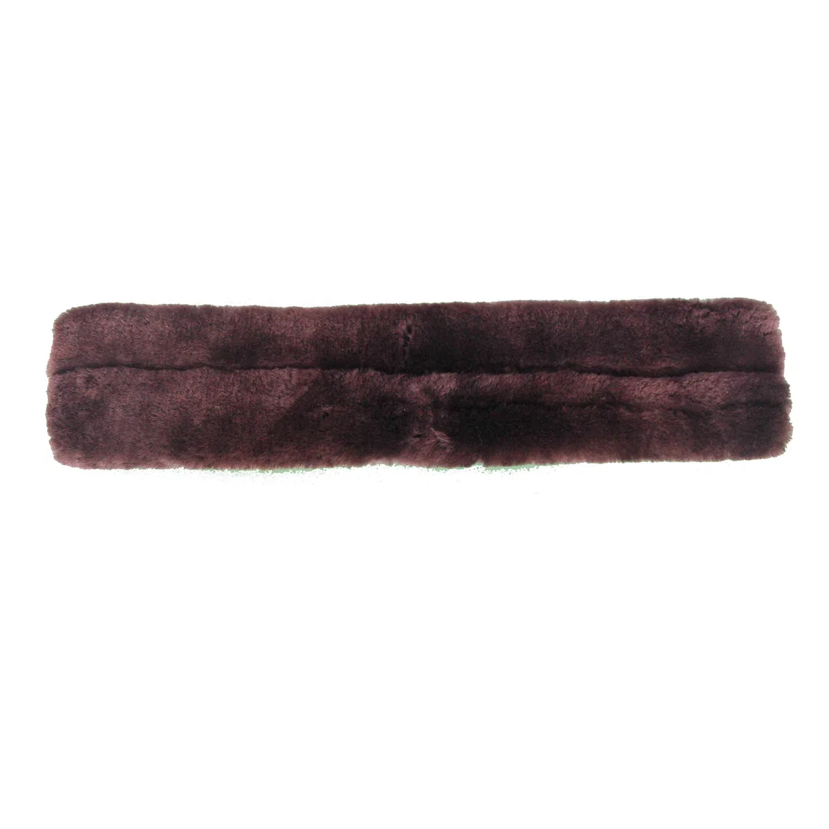 Protector de Nariz de Cordero para la Nariz, Tubo de Piel de Cordero, para Brida Halter, Tocado de Piel de Oveja Genuina, Negro, marrón, Naturaleza, 2 tamaños (28 o 32 cm), marrón