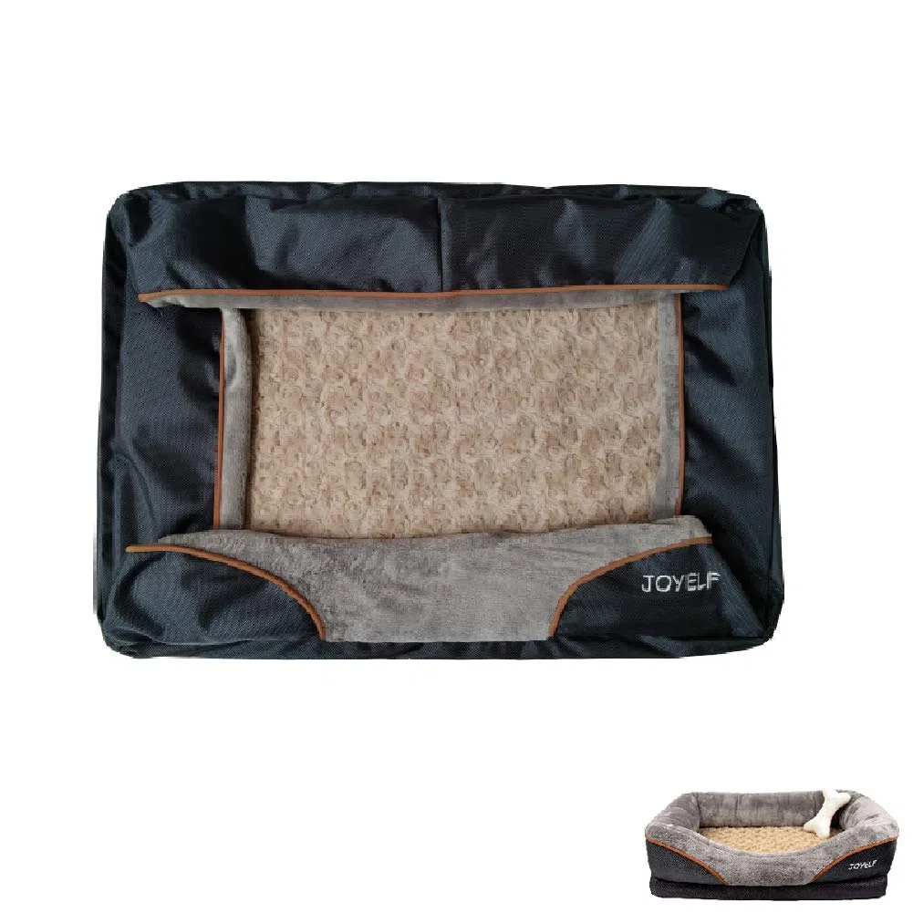 JOYELF Medium Funda de Repuesto para Cama de Perro de Espuma viscoelástica para 80 x 56 cm
