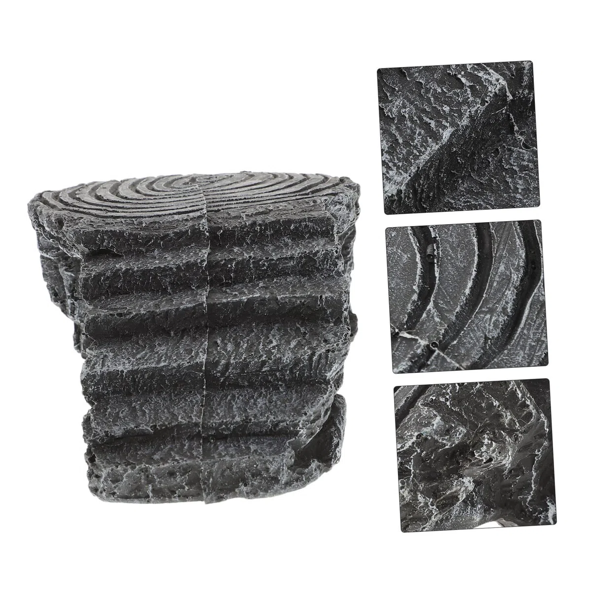 Plataforma De Reptiles para Tomar El Sol para Tortugas Rampa Integrada, Resina Resistente, Tamaño Mediano, para Acuario y Terrario, Adecuado para Tortugas Acuáticas y Reptiles Domésticos