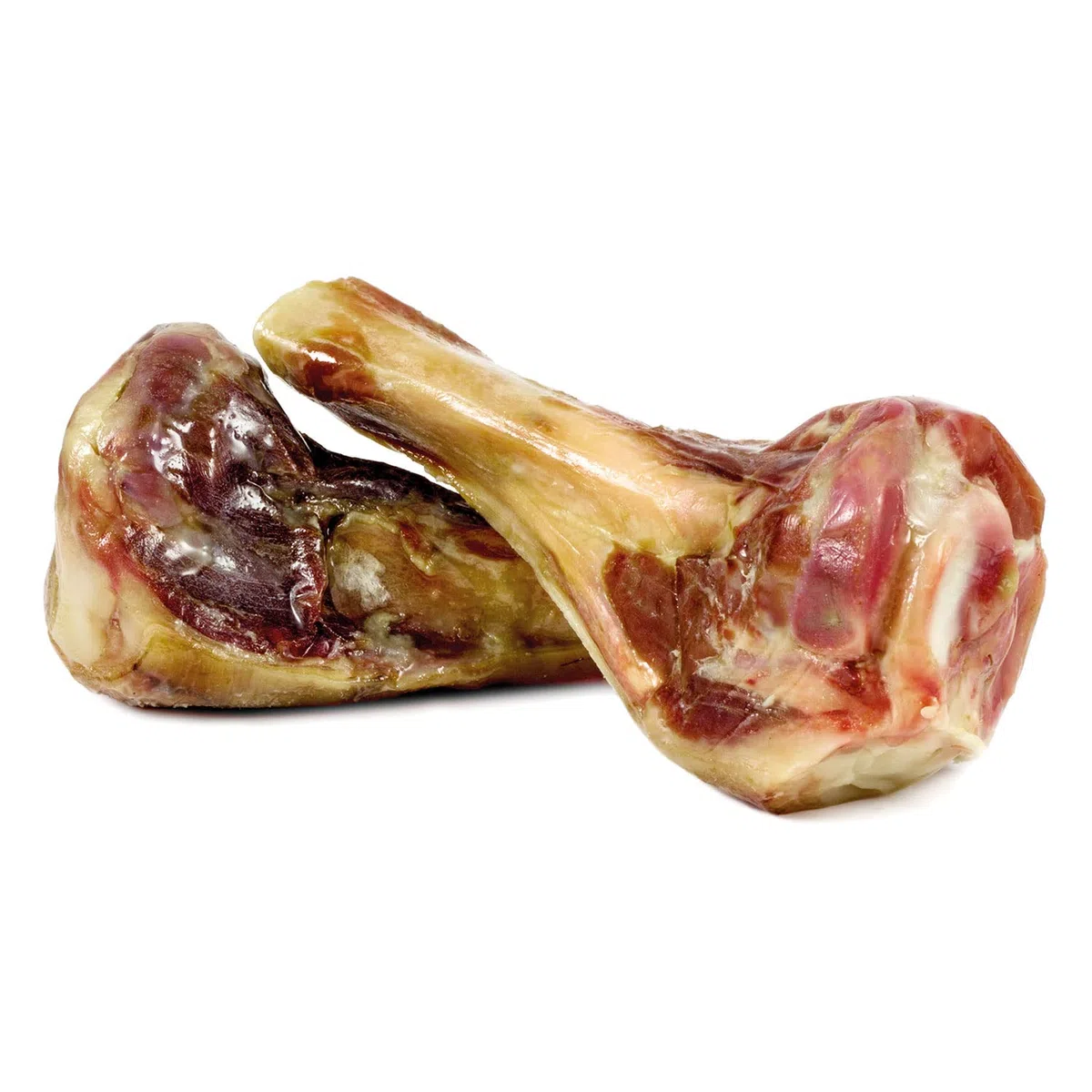 Arquivet - 24 Medios Huesos de jamón Serrano 100% Natural - Snacks Naturales para Perros