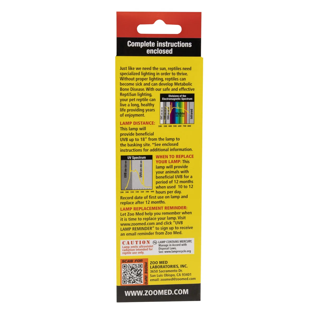 Zoo Med Reptisun 10.0 Uvb - Lámpara Fluorescente para Reptiles