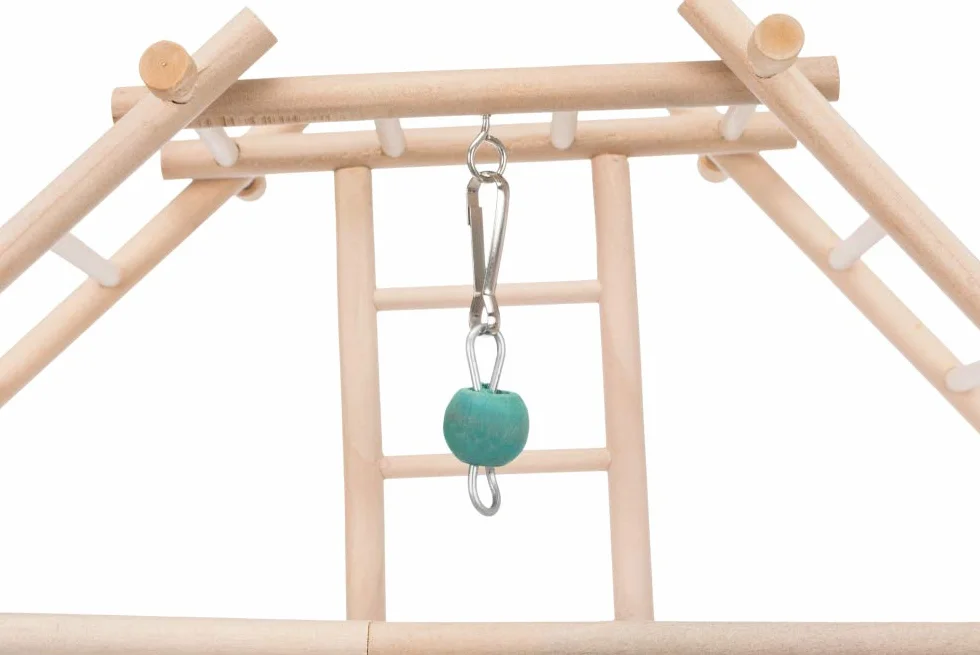 TRIXIE Área Juego Madera, Escaleras para Pájaros