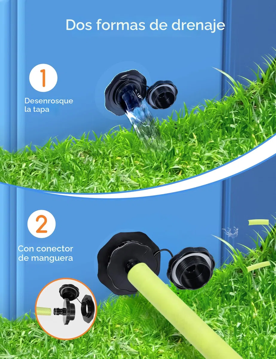 Meowant Piscina Plegable para Perros, PP Material Resistente y Duradero, Diseño Antideslizante para Mayor Seguridad, Piscinas Plegables para Perros de Todos los Tamaños 2XL(180×30cm)