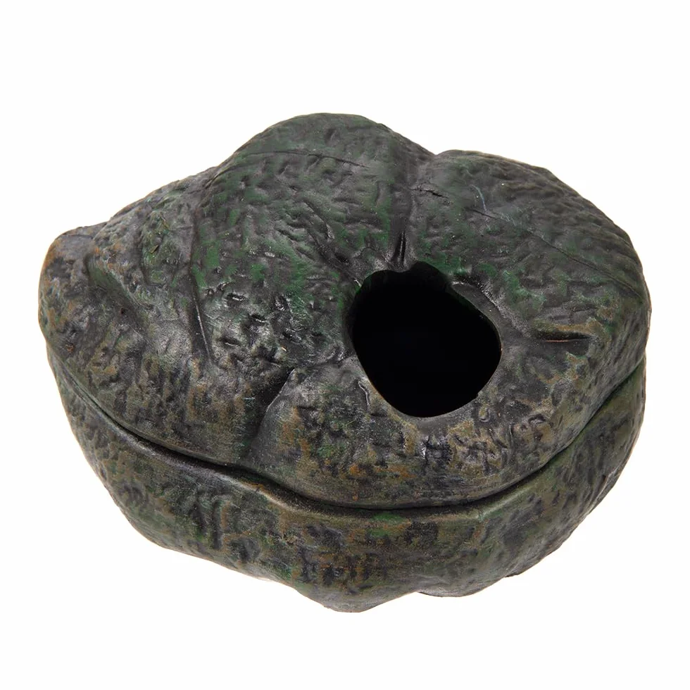 Zoo Med Repti Sherlter Cueva Escondite para Reptiles como en la Naturaleza, Promueve la Muda, Cámara de Exposición de Huevos, 15 cm