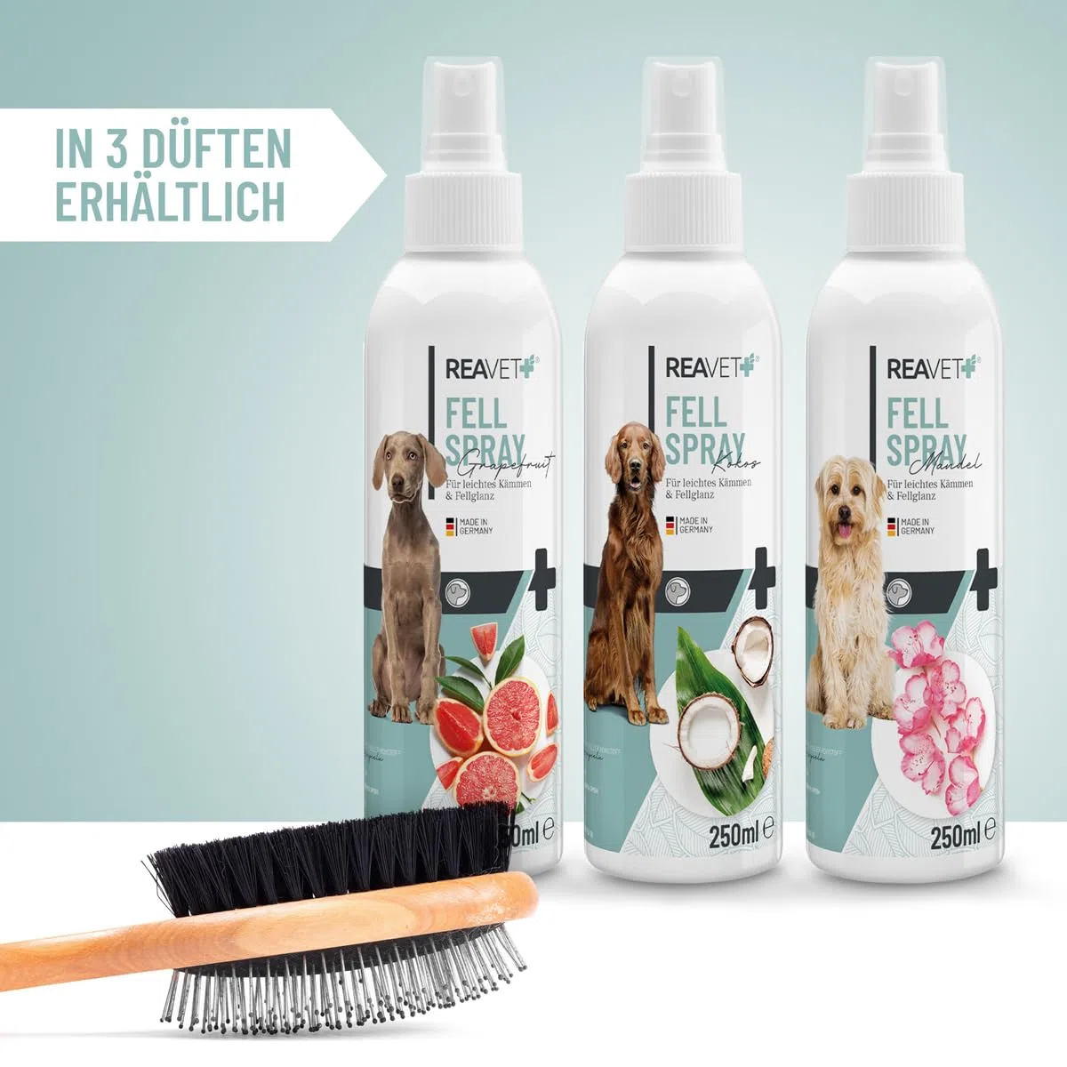 ReaVET Cuidado spray de coco para perros 250 ml