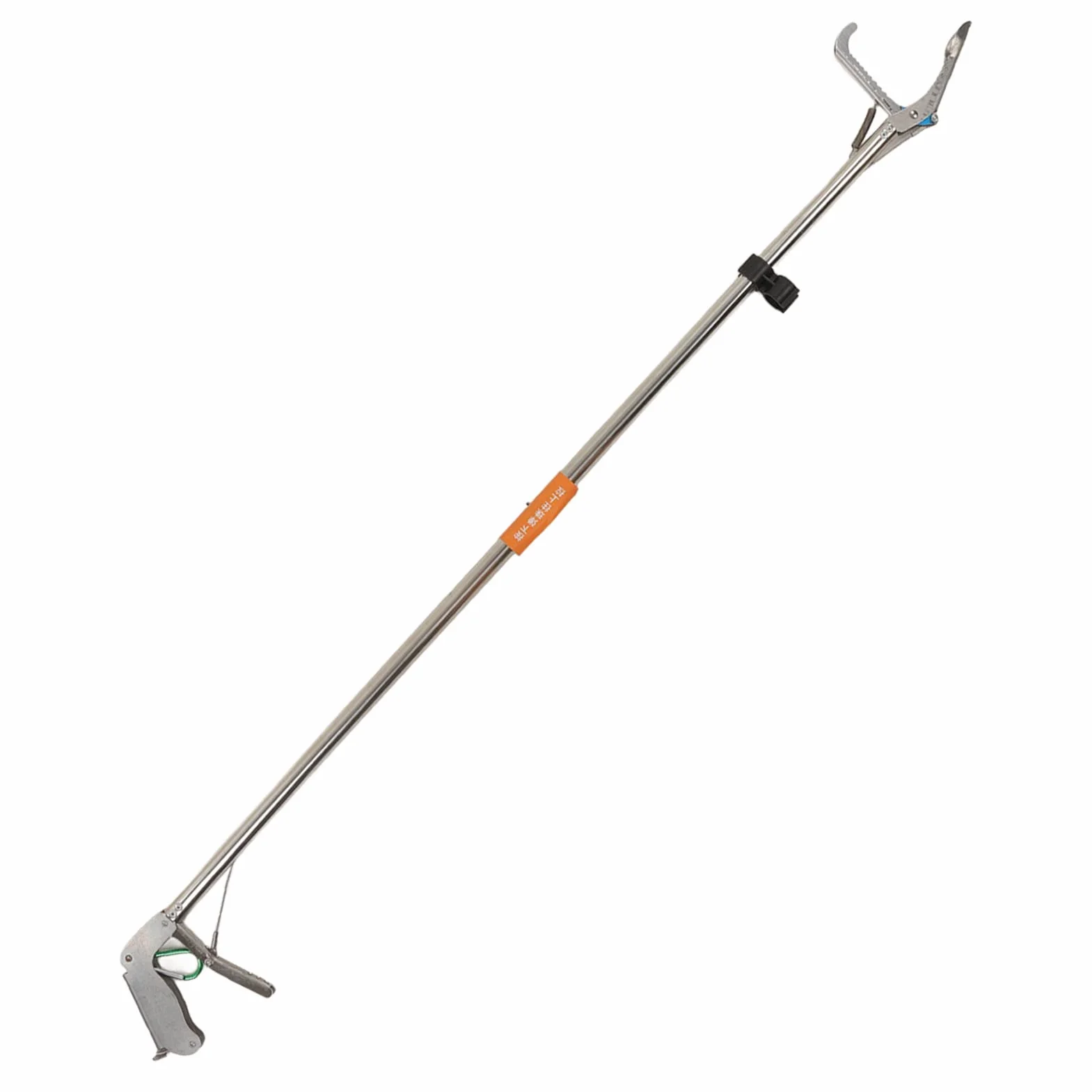 Fockety Pinzas para Serpientes, Profesional, Plegable, de Acero Inoxidable, con Mango Autobloqueable, Herramienta de Manejo de Mandíbula Ancha para Granjeros de Serpientes