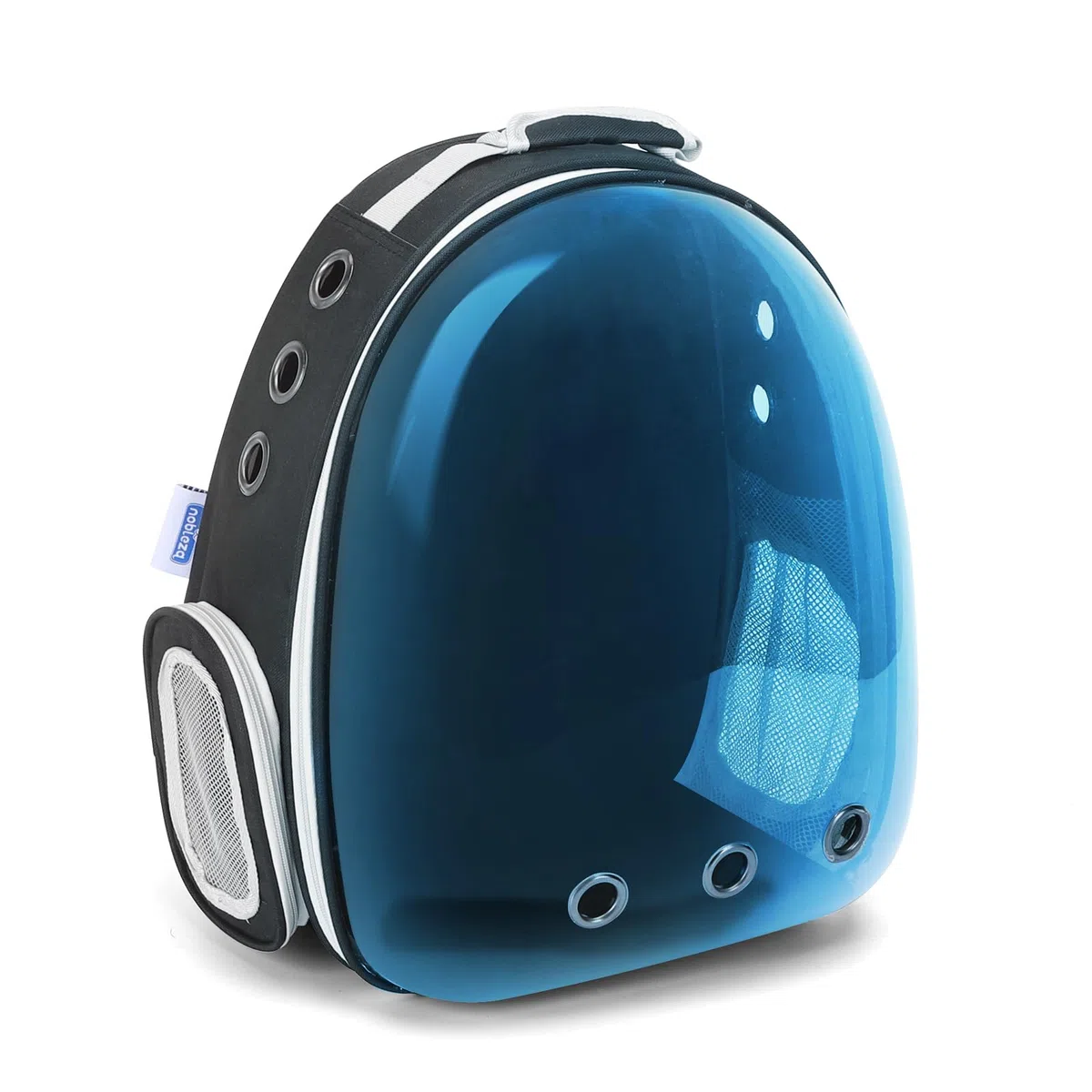 Nobleza-Mochila para Perros, Mochila Gato Transparente, Mochila Expansible Aprobada por Las Aerolíneas para Perros Pequeños, para Paseos, Senderismo o Camping