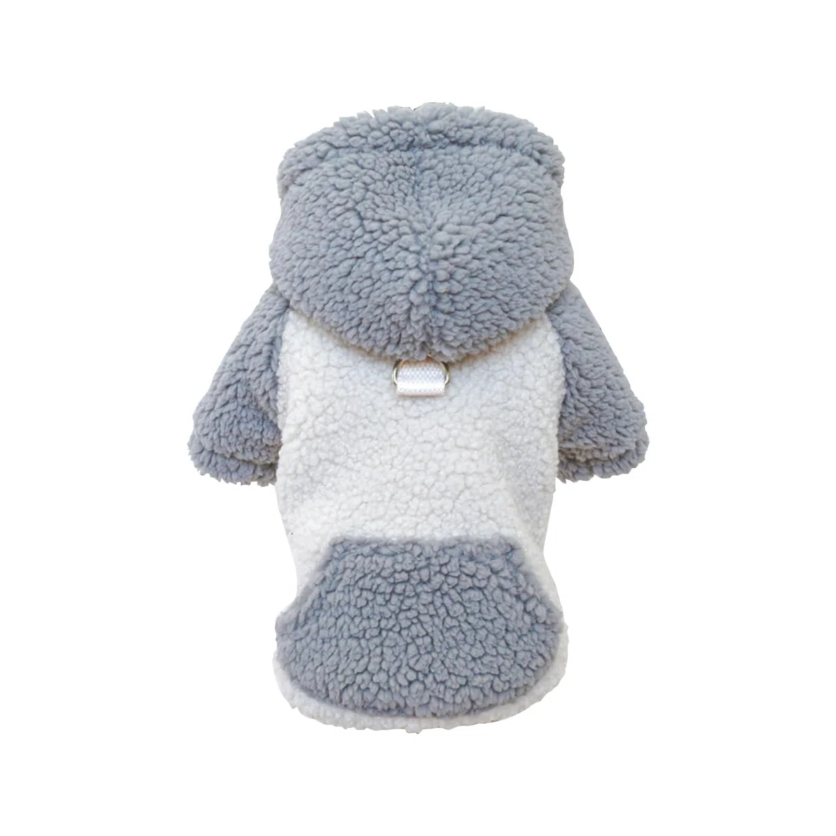 Galatée Abrigo de Invierno para Perros Pequeños, Ropa Bonita para Mascotas, Chaqueta Cálida para Cachorros, Sudaderas con Capucha (L, Gris)