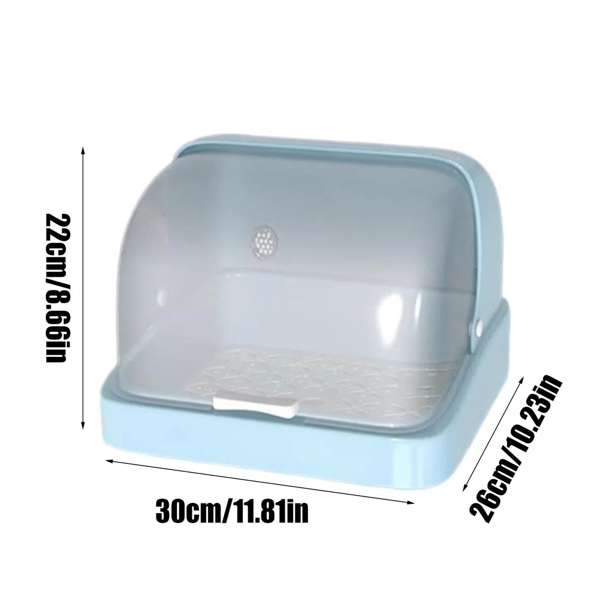 Caja de criador de pollitos, caja de pollo en la cría de pollo | Incubadora de pájaros calientes de cría de pollo - Caja de anidación visual, almohadilla de calentamiento de 3 temperatura, suministros