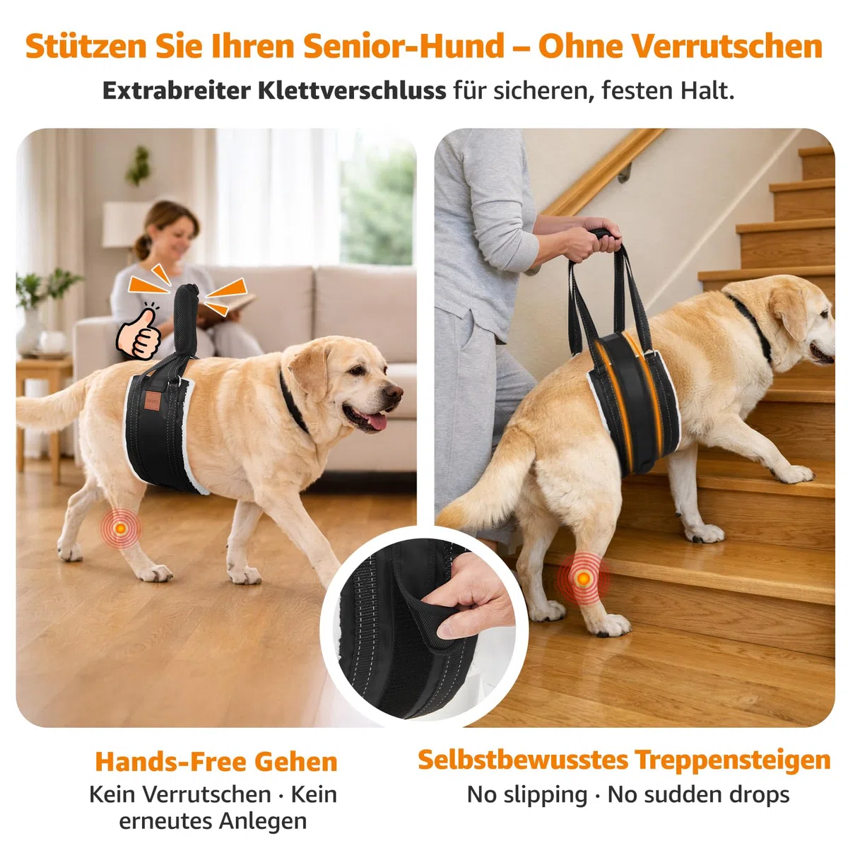 S ajustable perro transportador