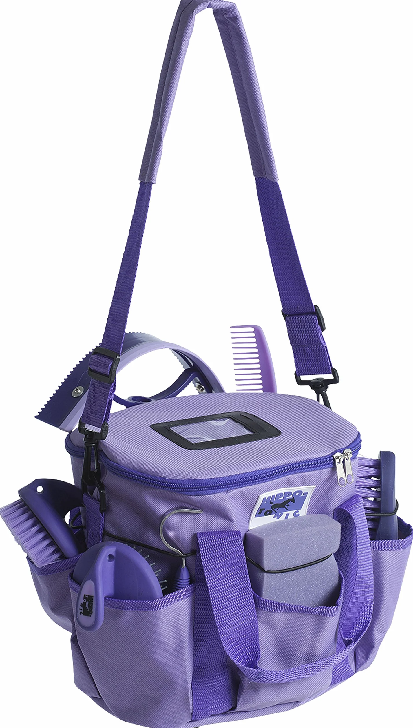700196 Pro 3 - Set de aseo unisex para adultos, color morado, 28 x 18 x 23 cm