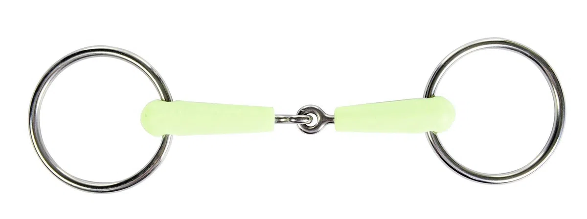 HKM SPORTS EQUIPMENT Wassertrense 16 mm mit Apfelaroma Broca Snaffle, Poliéster, Multicolor, 60/115 Wide