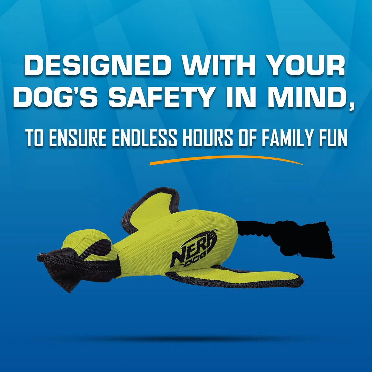 Nerf Dog - Patito de Lanzamiento de Tiro (16,5 cm), Color Verde