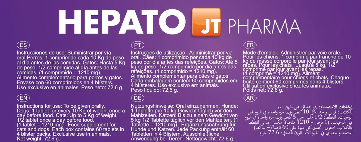 Hepato Pharma 60 Comprimidos