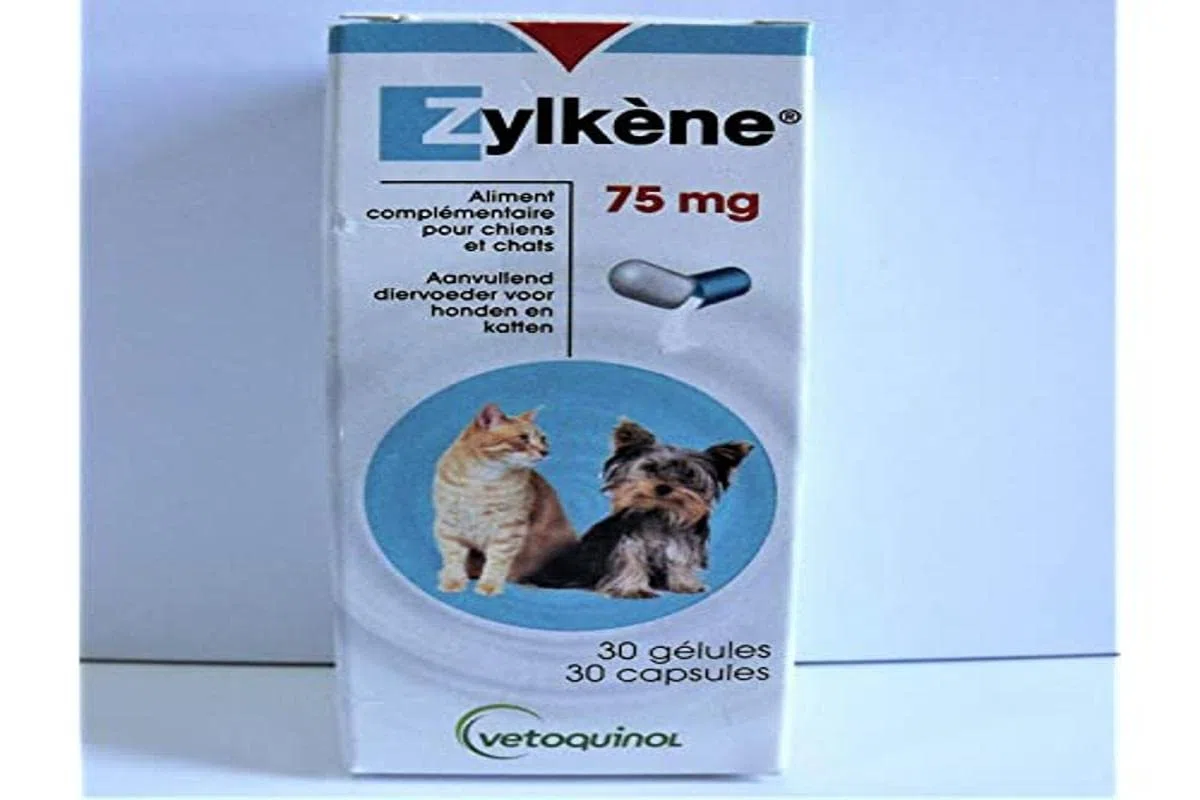 ZYLKENE Boîte de 30 gélules Vetoquinol - 75 mg - Pour chat et petit chien
