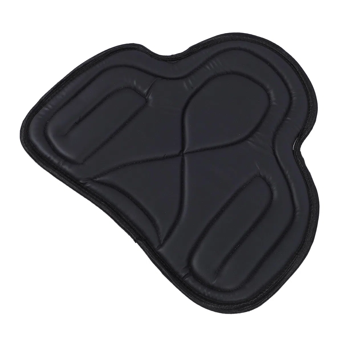 Bnineteenteam Pad, Almohadilla de Montura Occidental, Almohadilla de Equitación Ecuestre, de Silla de Montar Premium PU, un Diseño Espesado de Amortiguación Transpirable para una Comodidad Mejorada