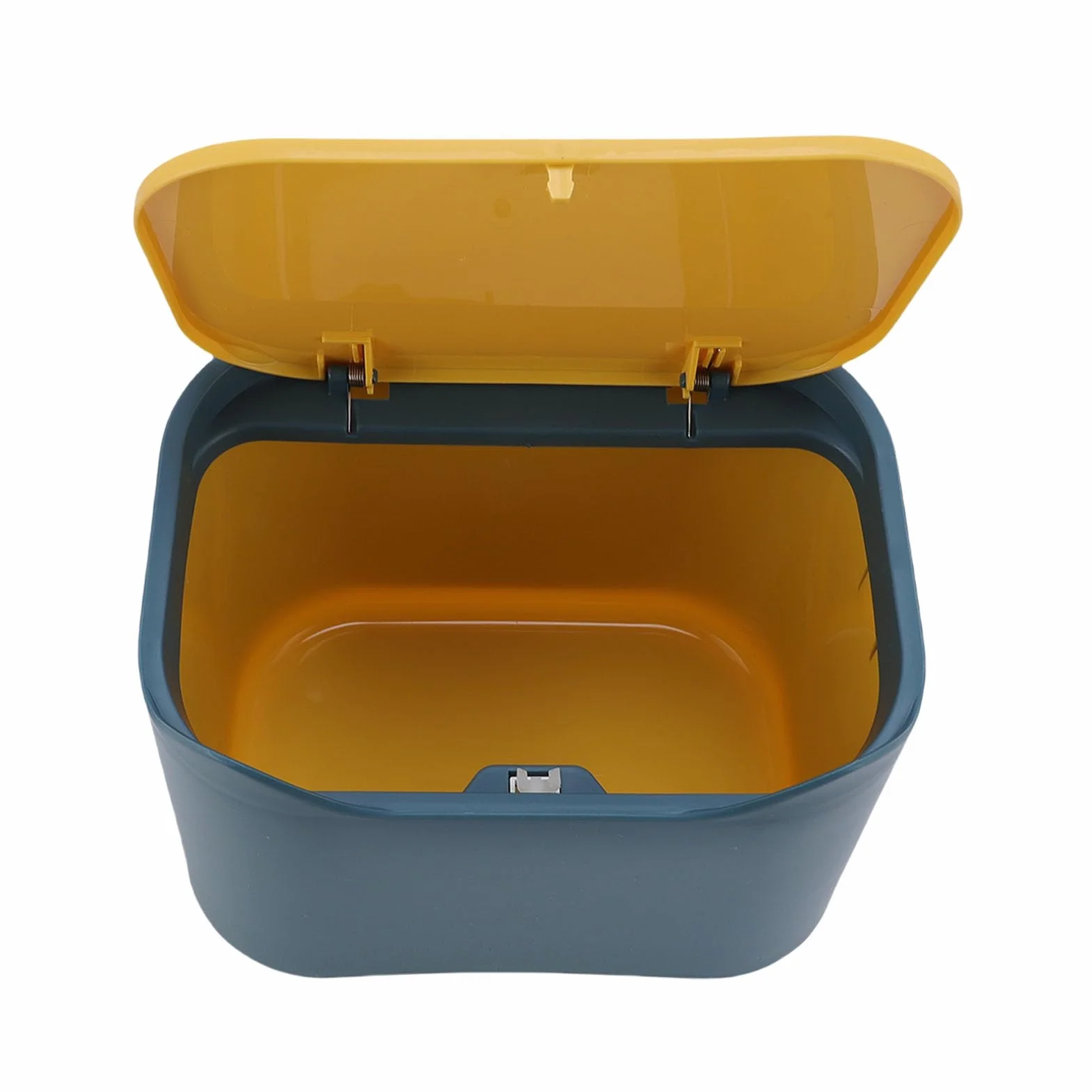 Arenero Gato con Tapa sellada, Recipiente de Polipropileno de 18x13x13 cm, neutraliza olores y Contiene residuos, Accesorio práctico para el Cuidado de Mascotas en hogares
