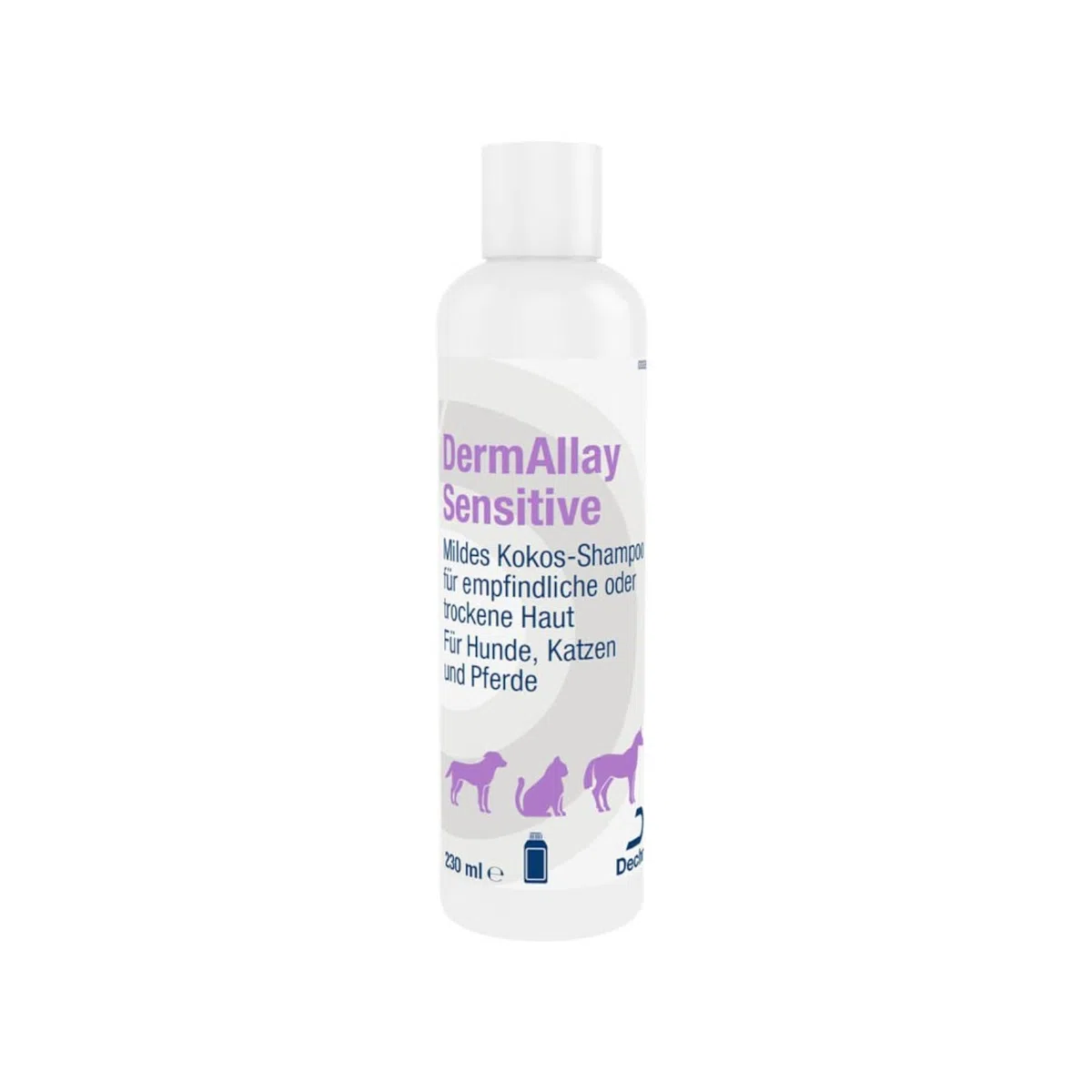 Champú Dermallay Sensitive para perros y gatos, 230 ml