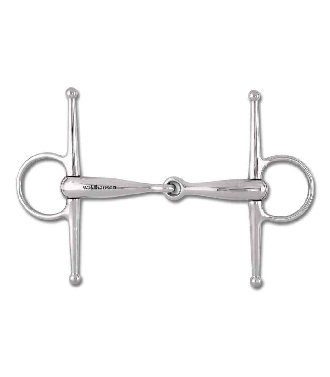 WALDHAUSEN Knebeltrense EST massiv, R: 5 cm, S: 16 mm, B: 12, 5 c, 12.5 cm