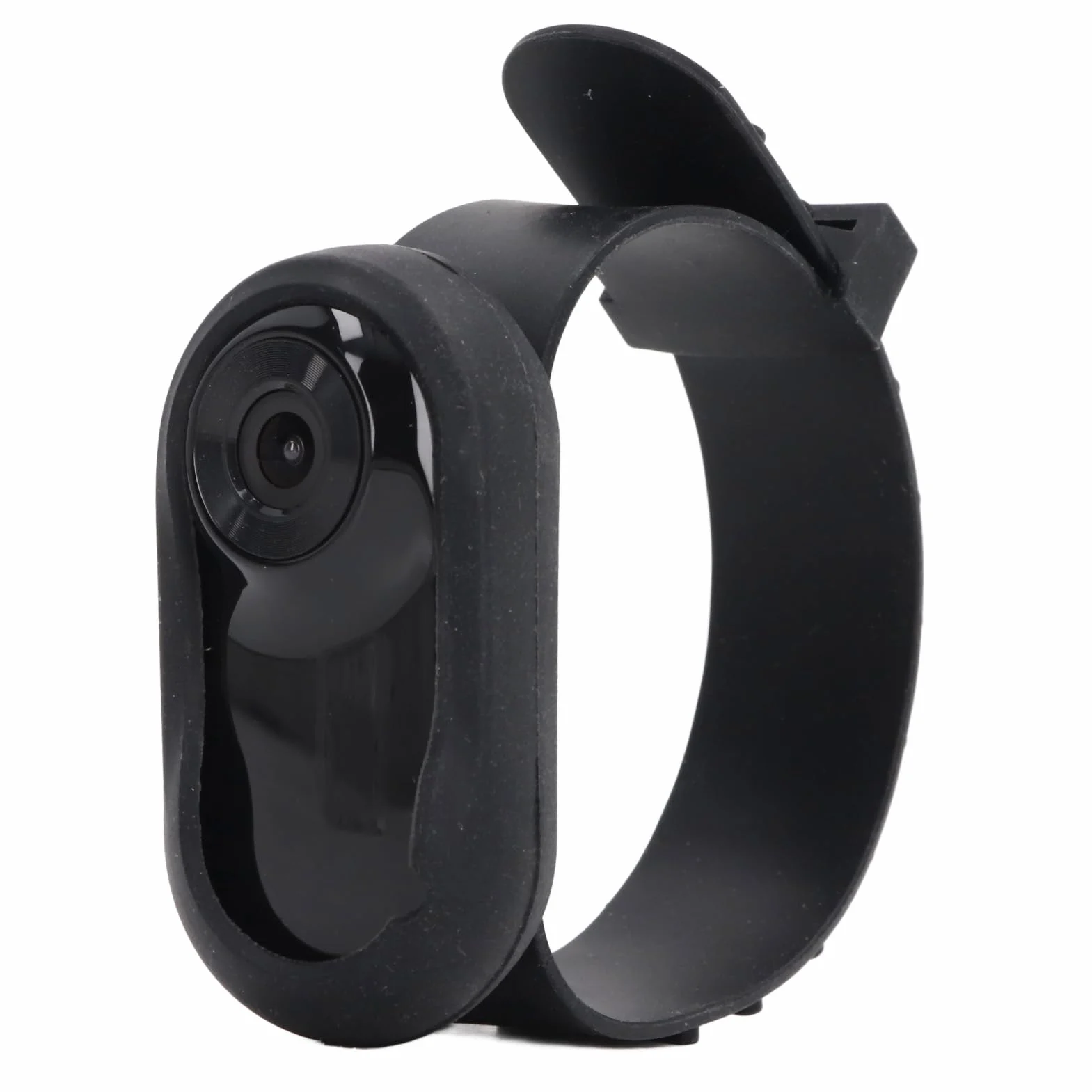 Annadue Cámara para Collar de Gatos y Perros, No Requiere WiFi, Grabación de Vídeo, Inalámbrico para Interior/Exterior, (Black)
