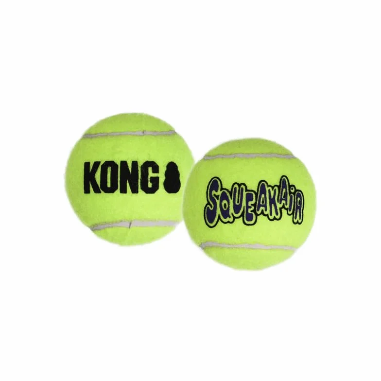 Pelotas de tenis KONG Squeakair extra pequeñas - Paquete de 4 (12 pelotas en total)