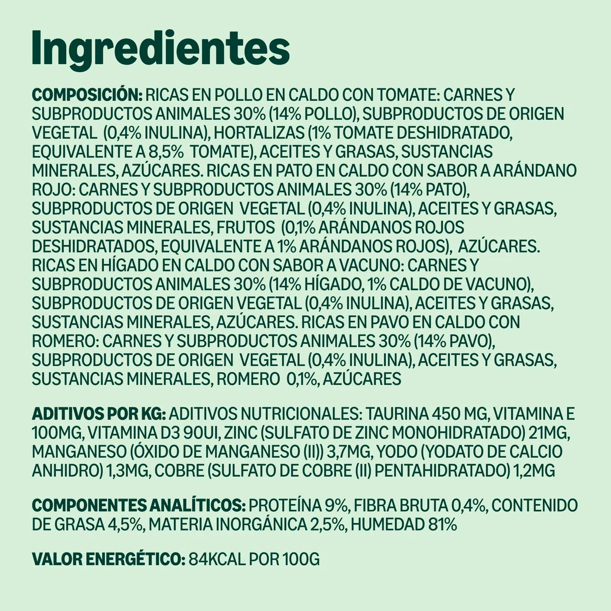 by Amazon Comida húmeda para Gatos Adultos sin Cereales Selección de Carne en Caldo, 4.76 kg (56 Paquetes de 85g) (Antes Lifelong)