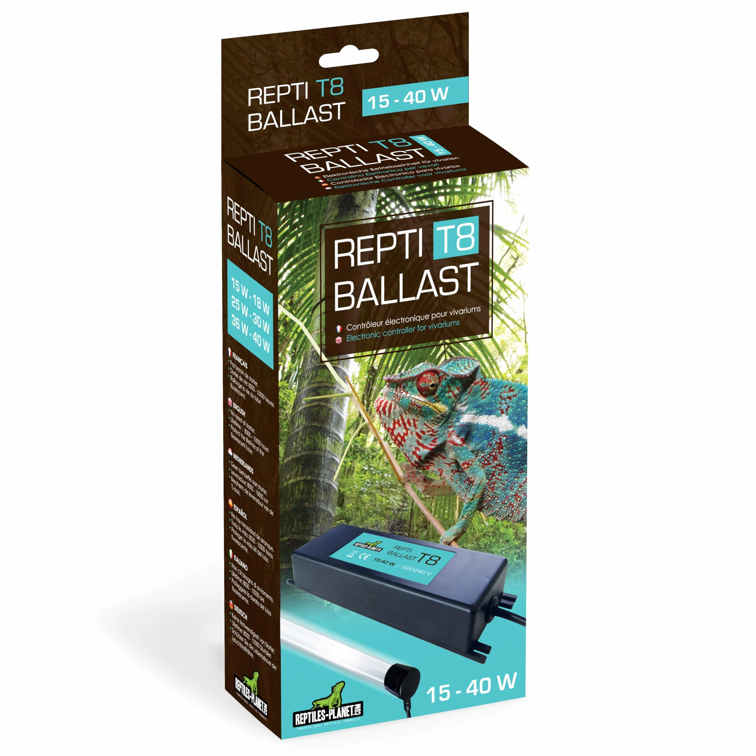 Reptiles Planet - Repti lastre para Tubo Fluorescente T8 de 15 a 40 W