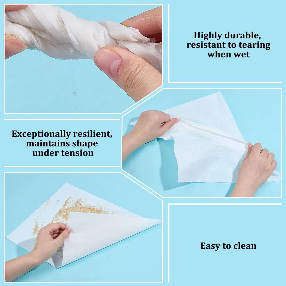 PH PandaHall 200 hojas de papel no tejido para jaula de periquitos, papel precortado, absorbente, tapete de cojín blanco para jaula de pájaros para mascotas, animales, pájaros, loros, accesorios, 34 x