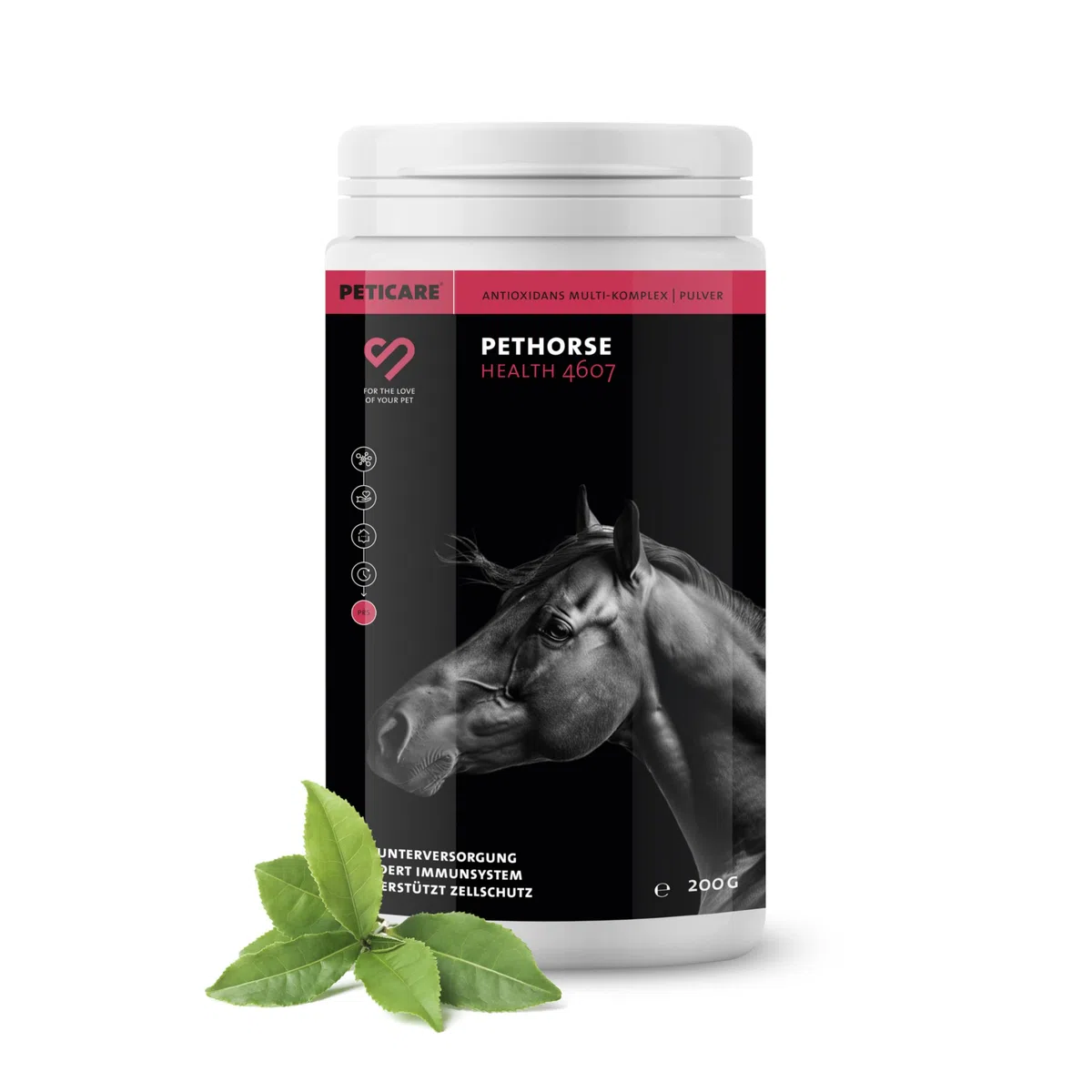 Peticare antioxidantes para Caballos | Apoyo al daño Celular y fortalecimiento inmunológico, Esfuerzo | con Ingredientes Naturales | para el estrés oxidativo | petHorse Health 4607