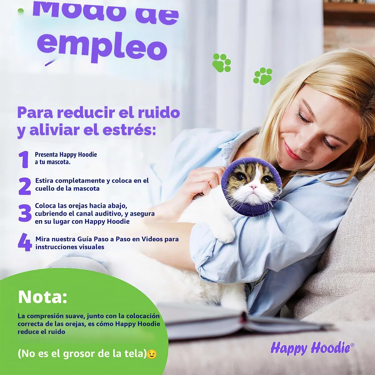 ZONI PETS Happy Hoodie Set, Negro, Paquete de 2