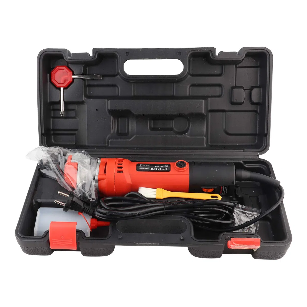 Hilitand Cortadora de esquila el¨¦ctrica port¨¢til para ovejas, Cabras, Alpacas de ovejas y Animales Grandes de Capa Gruesa (16A, 4.8mm) 230V