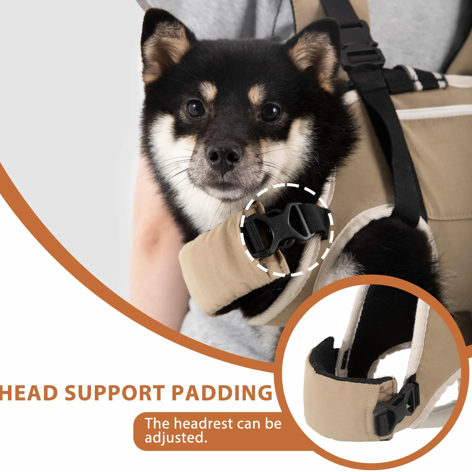Mochila de soporte ergonómico para perros, patas horizontales hacia delante y hacia atrás, mochila convertible 3 en 1 manos libres para cachorros, hasta 15 kg (verde, XL)