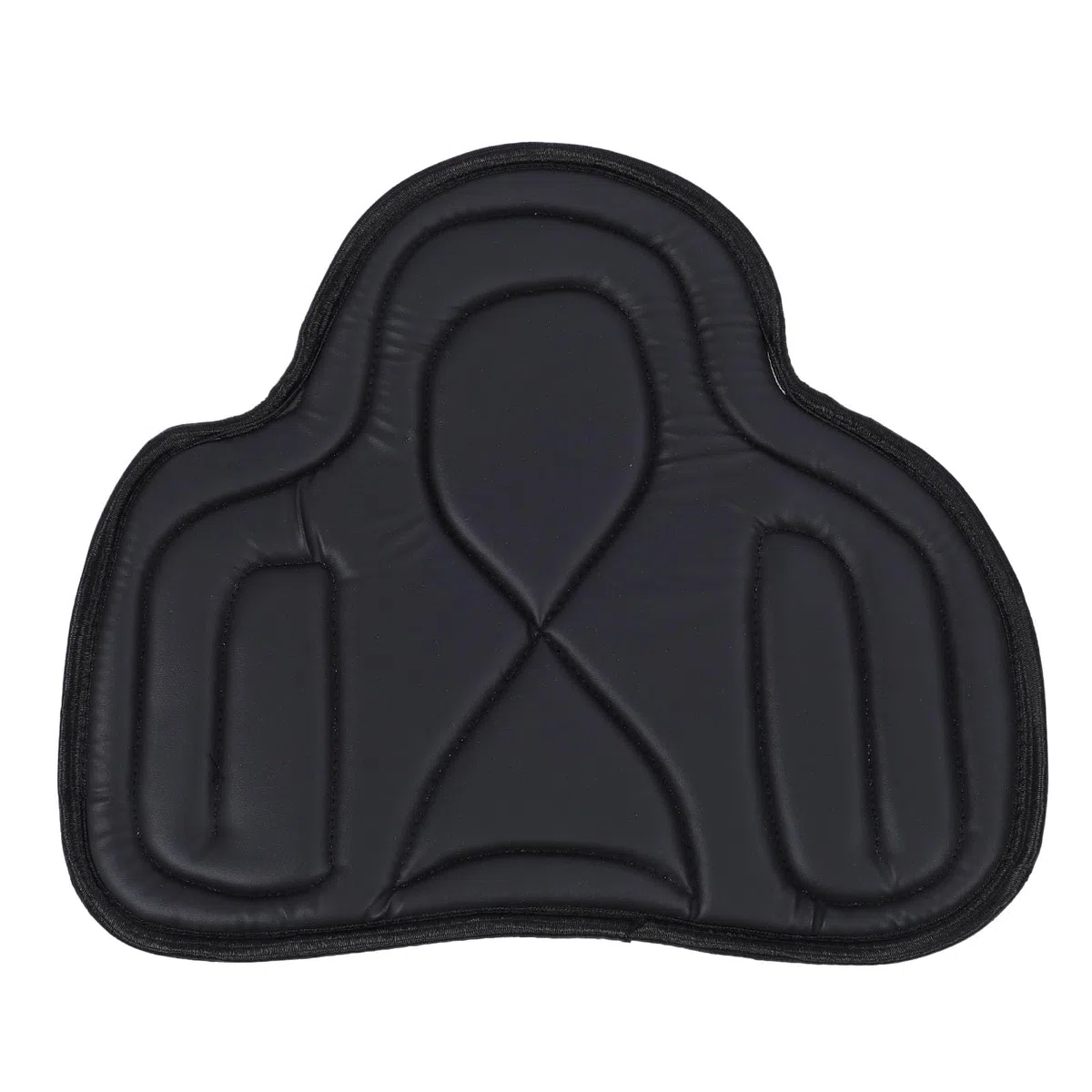 Bnineteenteam Pad, Almohadilla de Montura Occidental, Almohadilla de Equitación Ecuestre, de Silla de Montar Premium PU, un Diseño Espesado de Amortiguación Transpirable para una Comodidad Mejorada