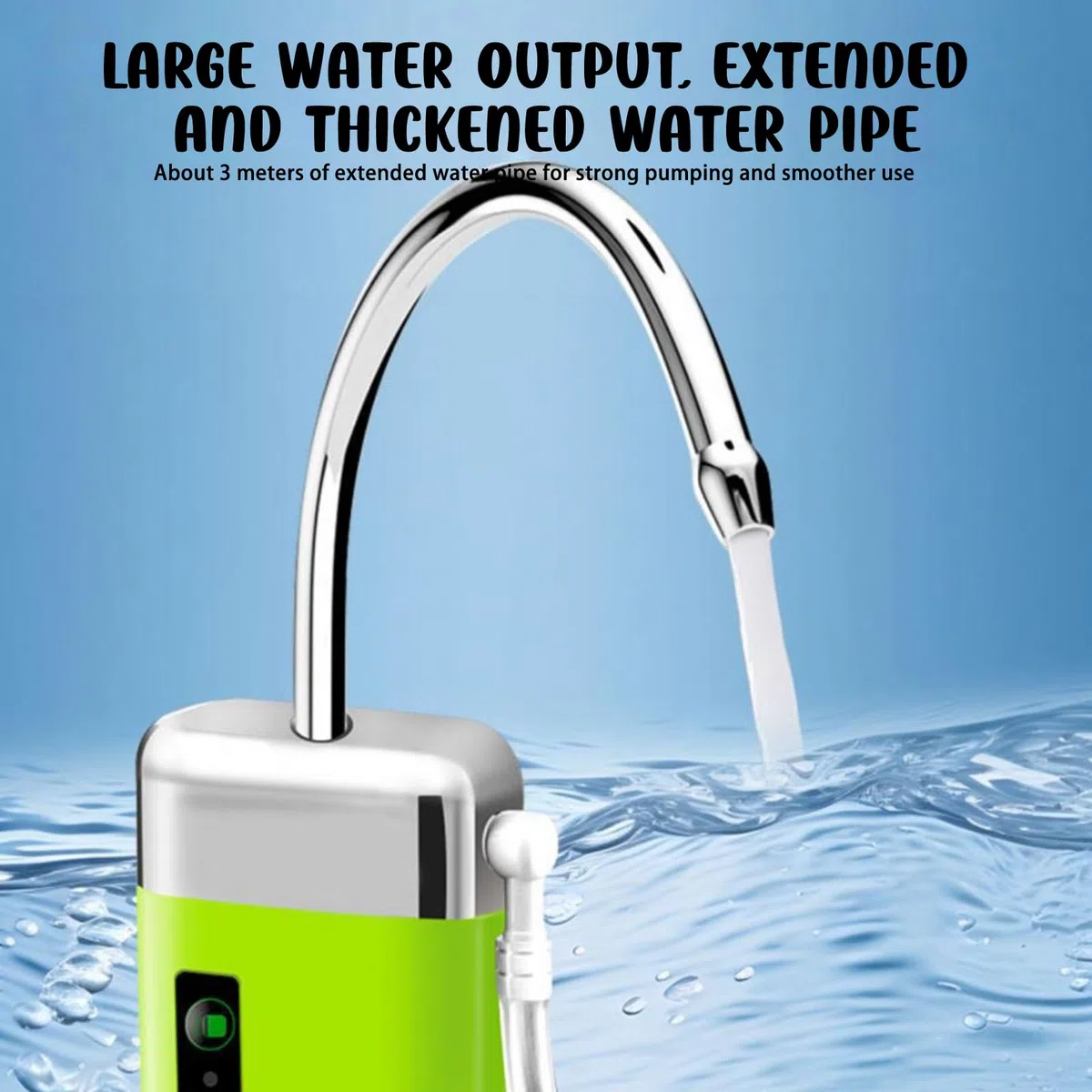Bomba de oxígeno, mini bomba de aire portátil con carga USB, 3 modos inteligentes ABS para acuario, bomba de aire con triple filtración, sensor automático e iluminación LED para accesorios de pesca