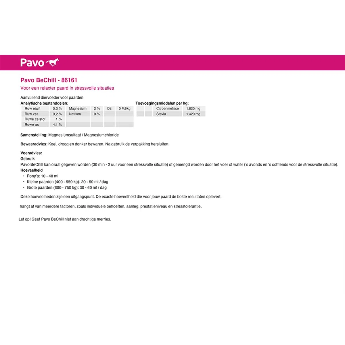 Pavo BeChill Otros - 1 litro