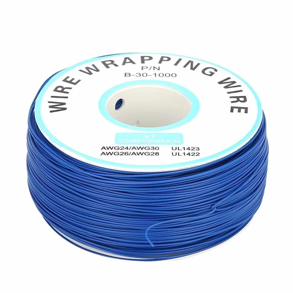 300m / 984 pies de la Cerca de Animal doméstico eléctrico Bobina de Alambre Cables del Sistema de Esgrima Perro Metro de Alambre (Bobina de Alambre)