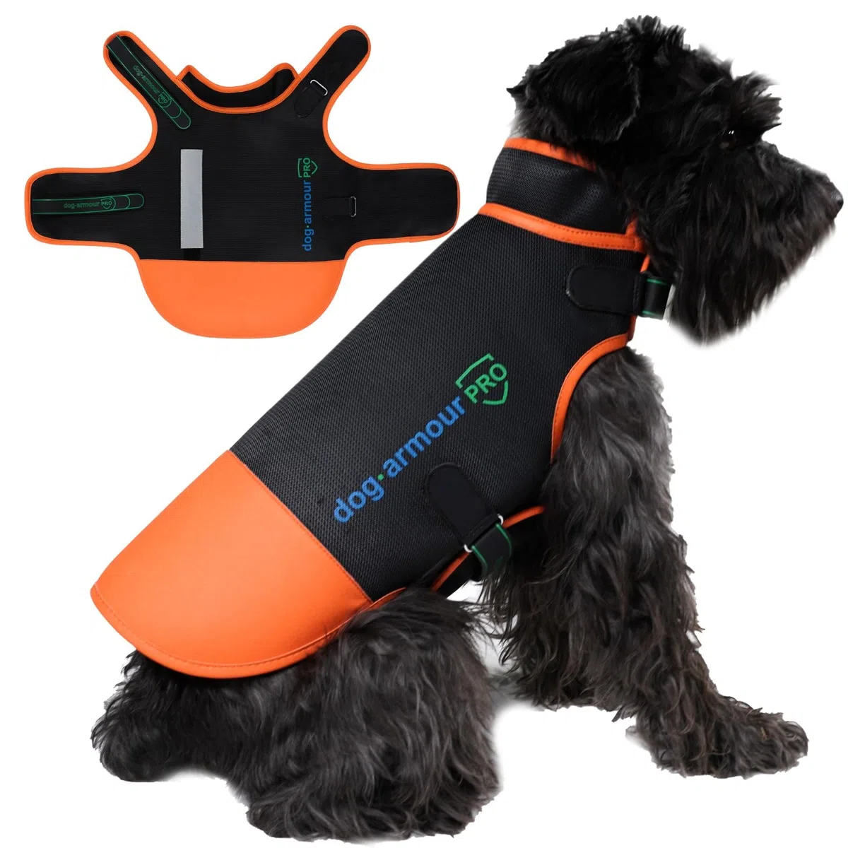 Arnés de protección para Perros: Protege a tu Mascota de ataques de Aves Rapaces y Otros Animales; Ajustable, sin estrangulamiento, Impermeable y Reflectante