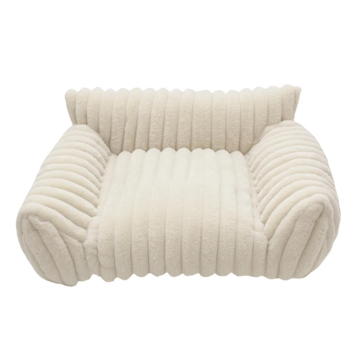 Sofá Cama De Felpa Para Mascotas: Sofá Acolchado Suave Para Gatos, Muebles De Descanso Para Animales Resistentes A Las Mordeduras, Para Dormir Cómodo Y Antideslizante | Para Dormitorio, Sala De E